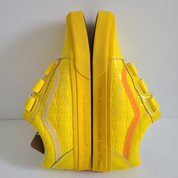 NEW Vans X Haribo Gummy Bear Old Skool V Shoes Size Mens 8 Womens 9.5 Yellow - Picture 4 of 7